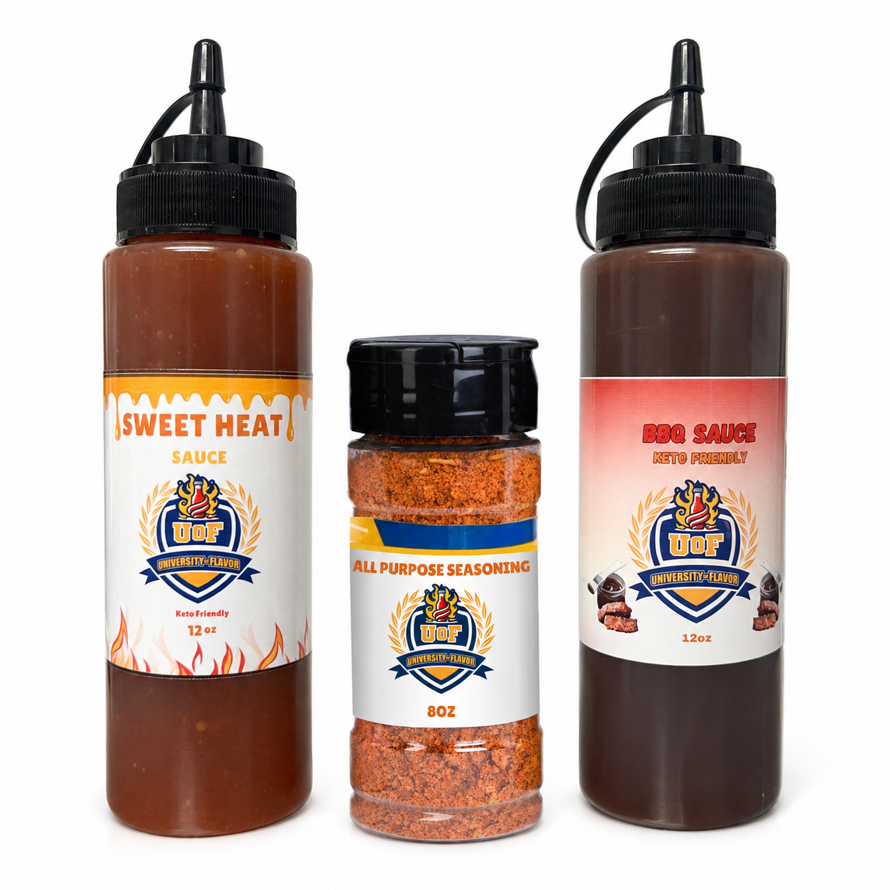 Keto Sauce & Seasoning Trio